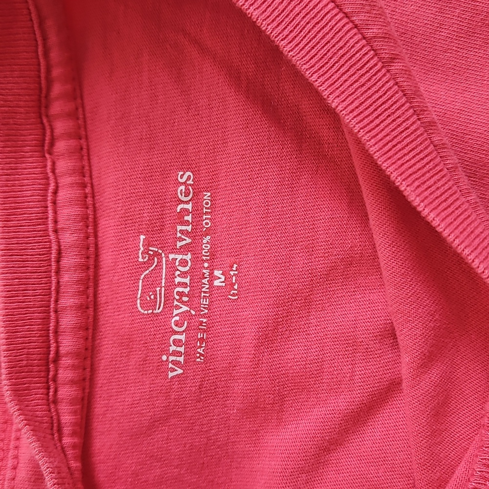 Boys Vineyard Vines Coral Longsleeve T-Shirt, M - Picture 2 of 4
